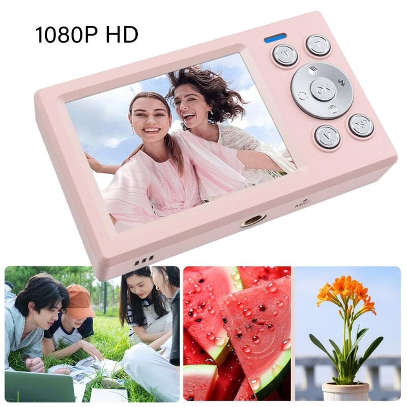 Double Screen Retro Digital Camera 5000W High Pixel 16x Zooming For Students Teens Travel Photography