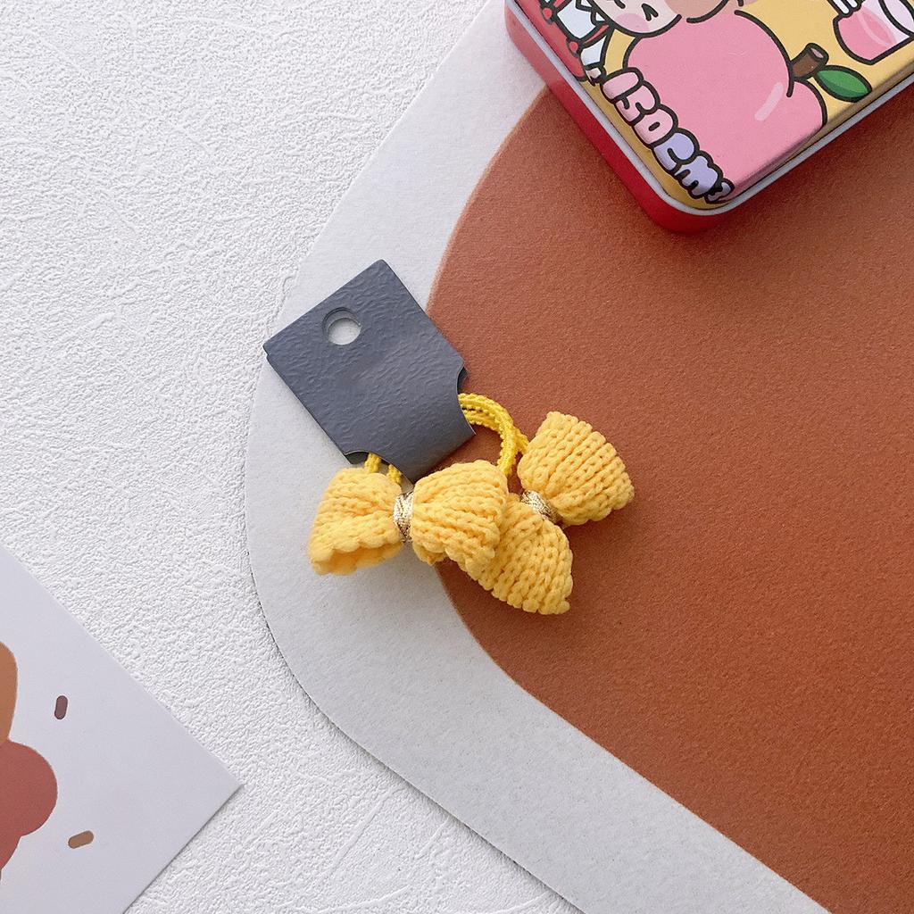 New Bow Cute Rope Children Baby Elastic Hair Rubber Bands Accessories Kids Girl Headband Tie Ring Headwear Scrunchie