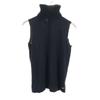 No Sleeve Turtleneck Knit Vest 38 Black Women Used