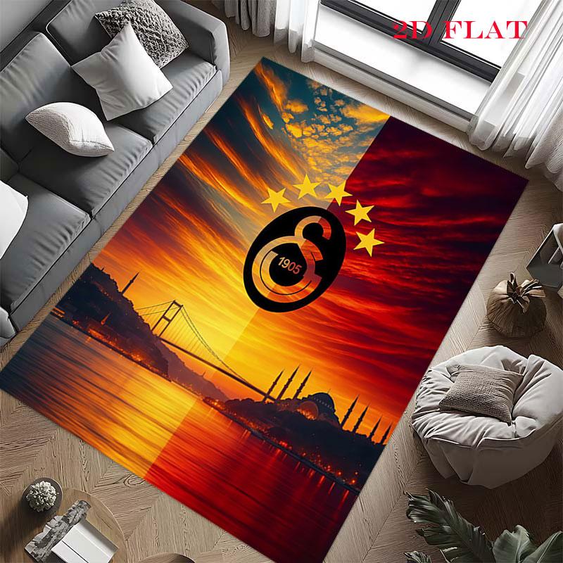 Ковер Galatasaray для гостиной, спальни, дома, украшение дивана, нескользящий коврик для игр детей