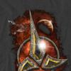 Star Trek Unisex Adult Klingon Crest T-Shirt