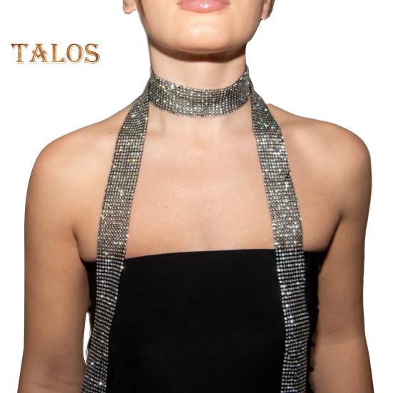 Женский длинный шарф с блестками, удобный длинный шарф, украшенный пайетками, декоративный шарф для повседневной носки и вечеринок