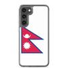 Coque Téléphone - Samsung - Galaxy S10e - Drapeau Du Népal - Souple - Multicolore