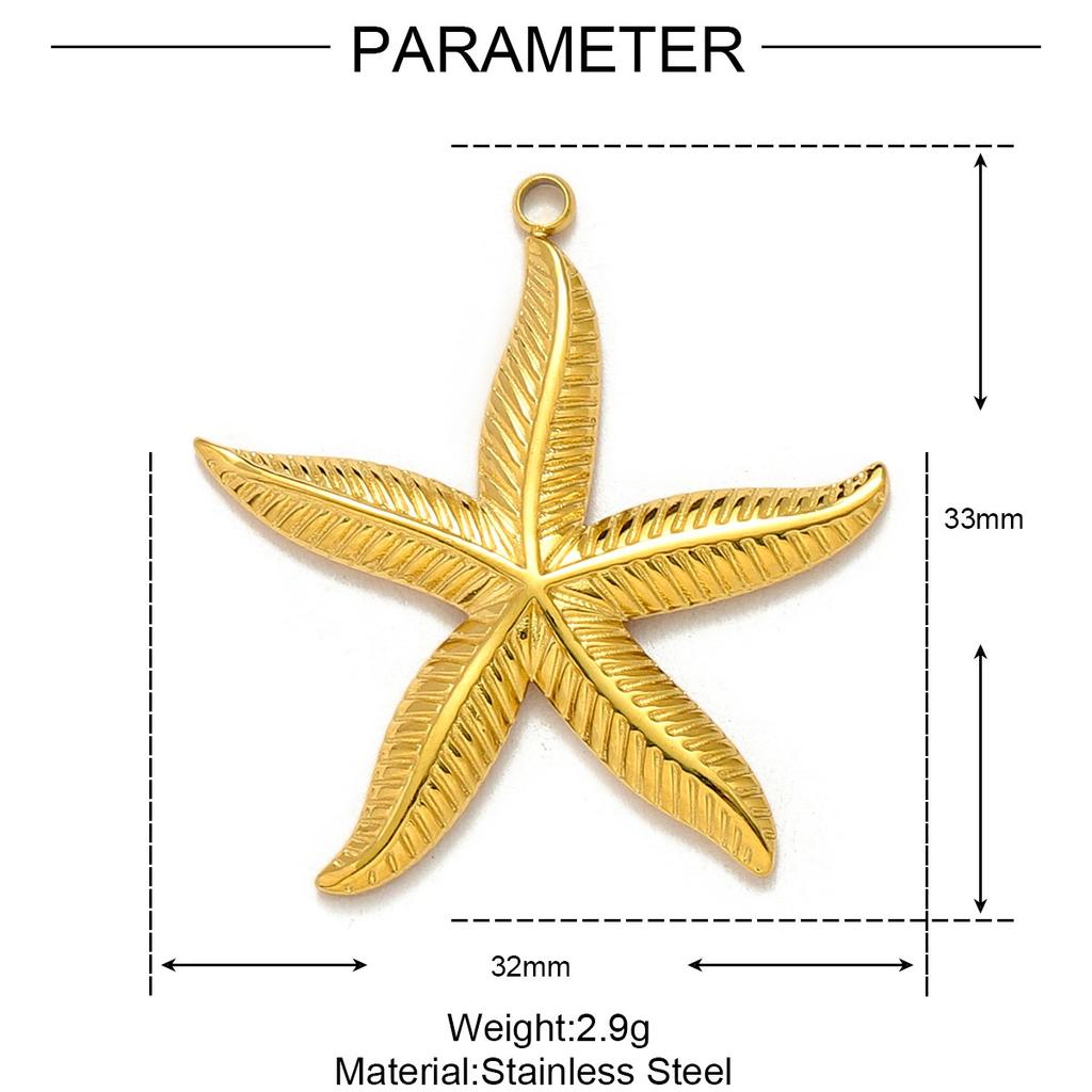 5pcs/Lot French Retro Stainless Steel Seahorse Starfish DIY Charms Women Turtle Elephant Dolphin Necklace Pendant Animal Jewelry