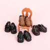 4 Colors Cute for 1/11 OB11 Cowhide Dolls Shoes New Casual Leather Shoes Doll Boots