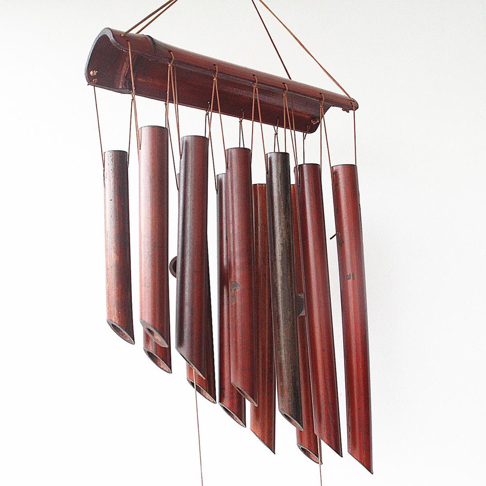 Wood Wind Chimes Wooden Windchimes For Indoor Handcrafted 12 Tube Wooden Chimes For Outdoors Creative Melody Home Decor For
