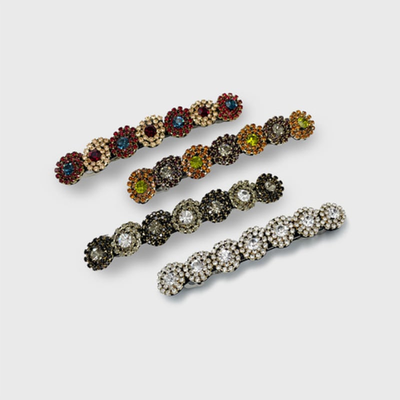 Заколка для волос Jean Paul Clarisse Olivia Color Crystal JP-22-157AB