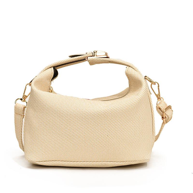 Fashionable Pu Leather Striped Tote For Women Simple Style Large Capacity Bag