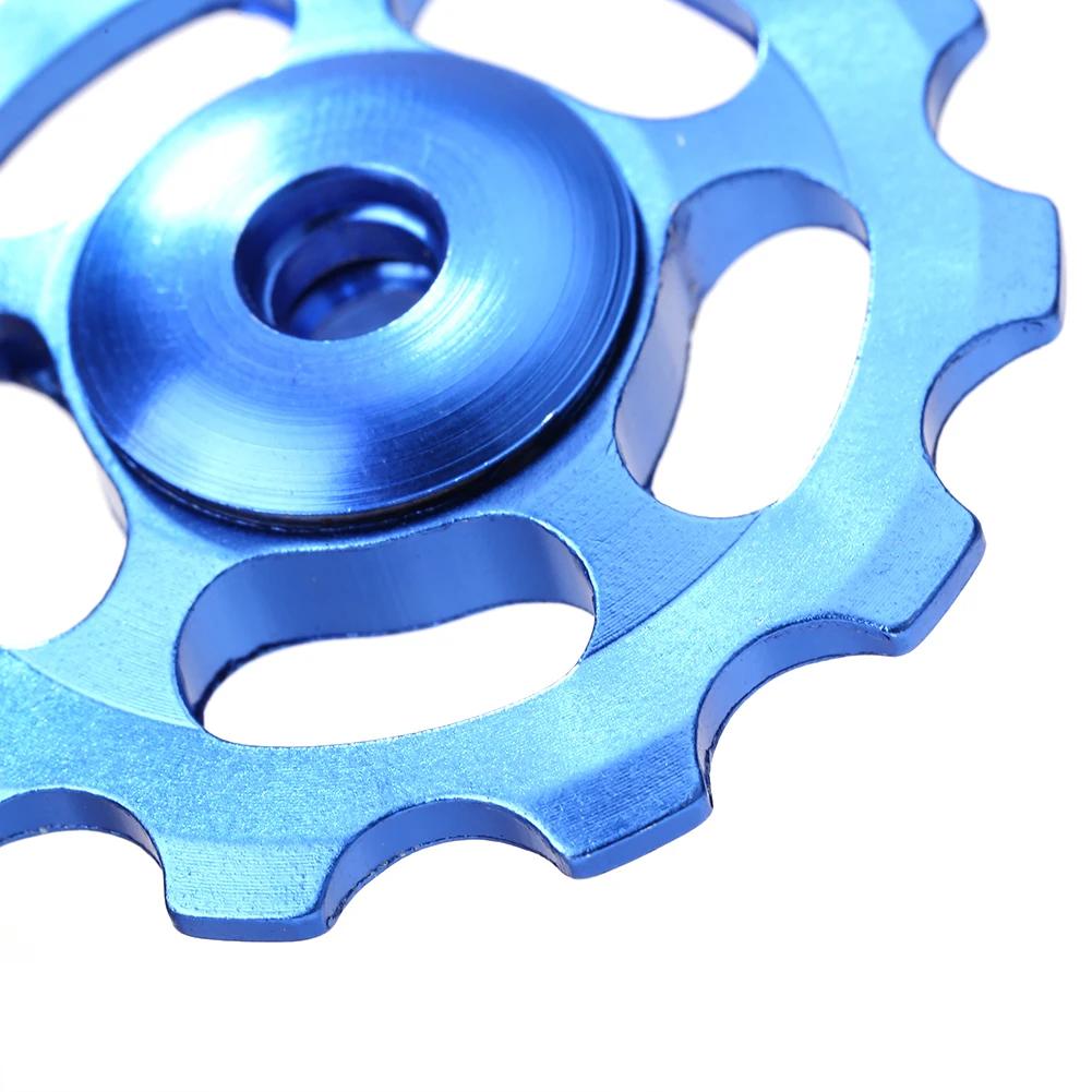 1-5 шт. Задний переключатель скоростей велосипеда Тщательное изготовление Длительный прочный ролик натяжителя 11T Велосипед Керамический подшипник Направляющий ролик