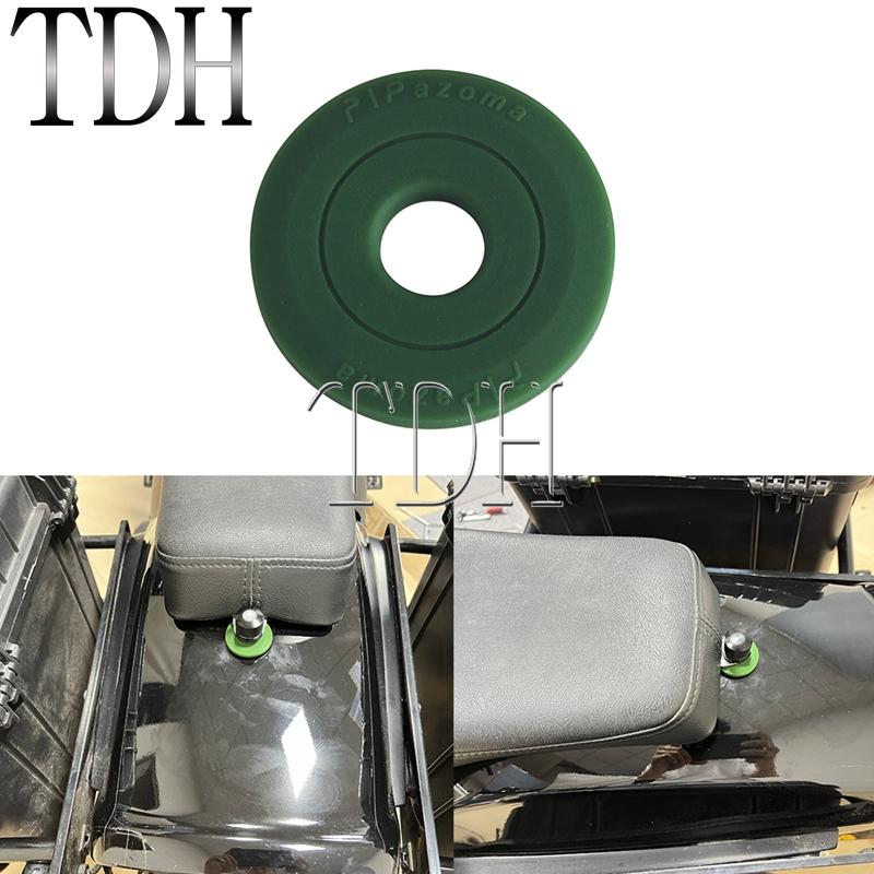 Резиновая прокладка заднего крыла сиденья водителя, крепление защитное для Harley Sportster Iron 1200 883 Fat Street Bob FXBB CVO Road Glide