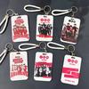 BTS Держатель для карт Arirang World Tour с плетеным шнурком, Чехол для бейджа K-pop Bangtan Boys, Коллекционный предмет для фанатов ARMY