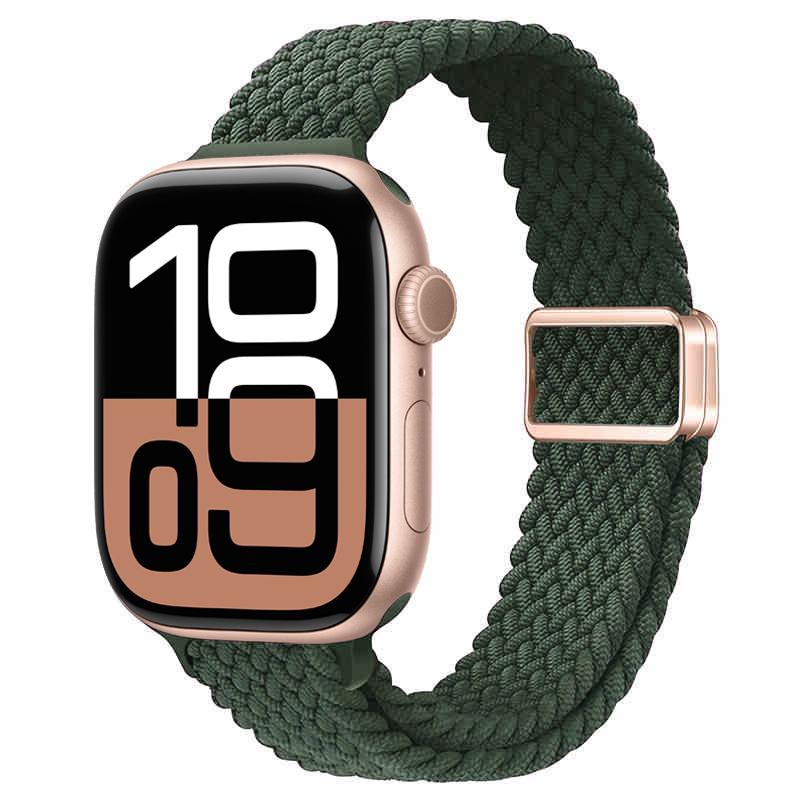 Тонкий нейлоновый ремешок для умных часов Ultra 2 49 мм 10 9 8 7 41 мм 45 мм 46 мм женский мягкий эластичный браслет для часов серии 6 5 4 3 2 1 SE 40 42 44 мм 38 мм