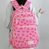 Daypack Three-piece School Bag Set Large Capacity Students School Bag Nylon Bow Backpack  Sport