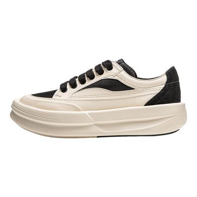 Li Ning Kung Fu Series Trendy Sports Casual Shoes Unisex Casual Shoes White Black AZGU045-1