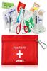 By a Disaster Prevention OHKEY First Aid Kit with Poison Ideal for Outdoor and Disaster Compact First Aid Kit [Supervised Specialist] Remover, Hiking,