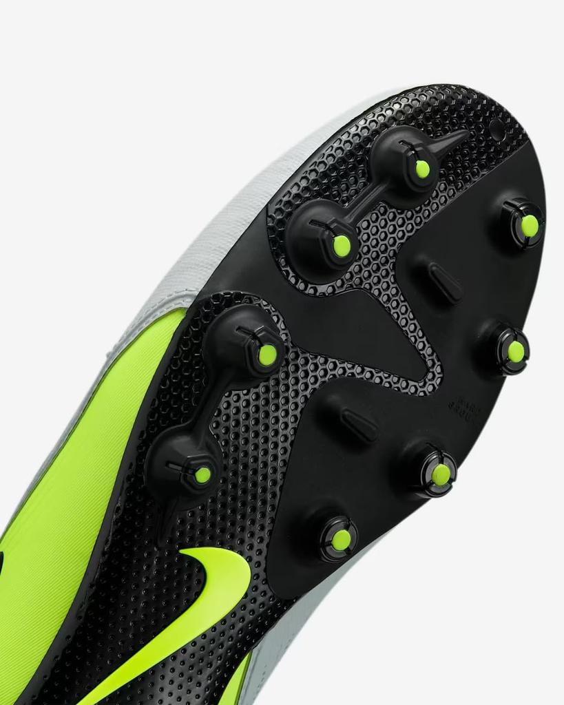 NIKE Phantom GX 2 Academy HG Silver Volt FJ2551-003 US 9.5 Japan Import Soccer Cleats 27.5cm