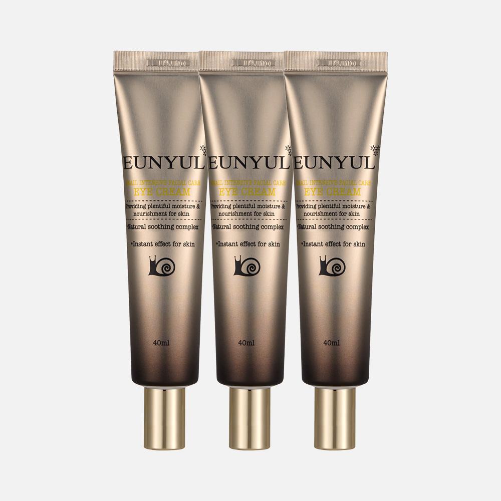 Eunyul Snail Intensive Facial Care Eye Cream 40ml X 3PCS SET  (3 Options)