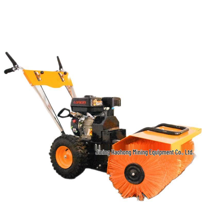 Self-Propelled Gasoline Snow Sweeper with Roller Brush for Municipal Roads