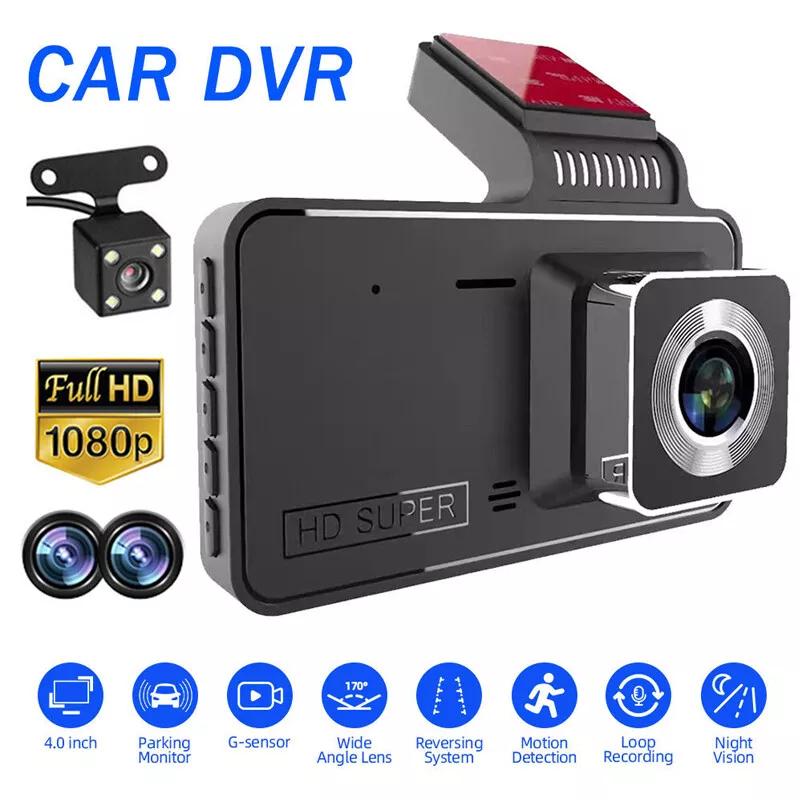 4Inch 1080P Car DVR Dash Camera Front Camera Wide Angle Auto Recording Driving Recorder With Parking Monitoring Dashcam