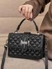 Women's 2024 Summer Leather Handbag - Versatile, Stylish Diamond Texture Crossbody