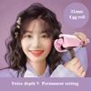 Fast Heating 32mm French Egg Roll Fully Wool Curling Iron Home-Use Wave Curling Iron Stick Portable Iron Hair Curling Tool Good product 1