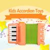 Toy Accordion 10 Key 8 Bass Accordion Instrument Education Toy Children's Music Interest Development Toy Children Gifts Beginner
