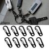 Buckle Outdoor Hook Survival EDC Gear Camping Keyring D Carabiner D-Ring Key Chain Spring Clips