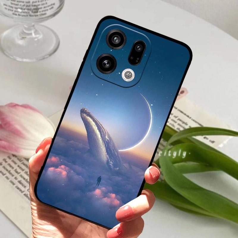 Чехол для Oppo Find X9 Pro X9 Мягкий Силиконовый TPU Чехол для OPPO Find X 9 FindX9 Pro Защита Камеры Оболочка Ударопрочный Бампер PLJ110
