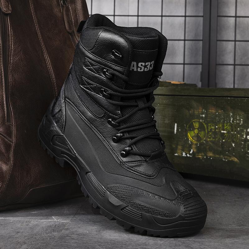 Men's Tactical Military Boots Hiking Boots 39-47
