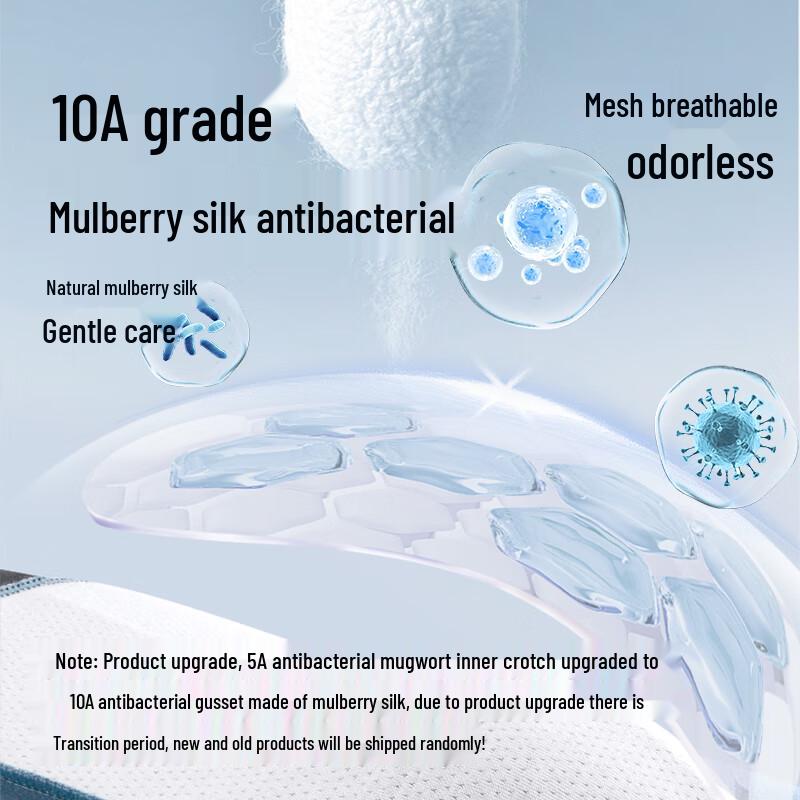 Мужские боксеры-брифы из антибактериального хлопка, 4 шт., от JD Sourced