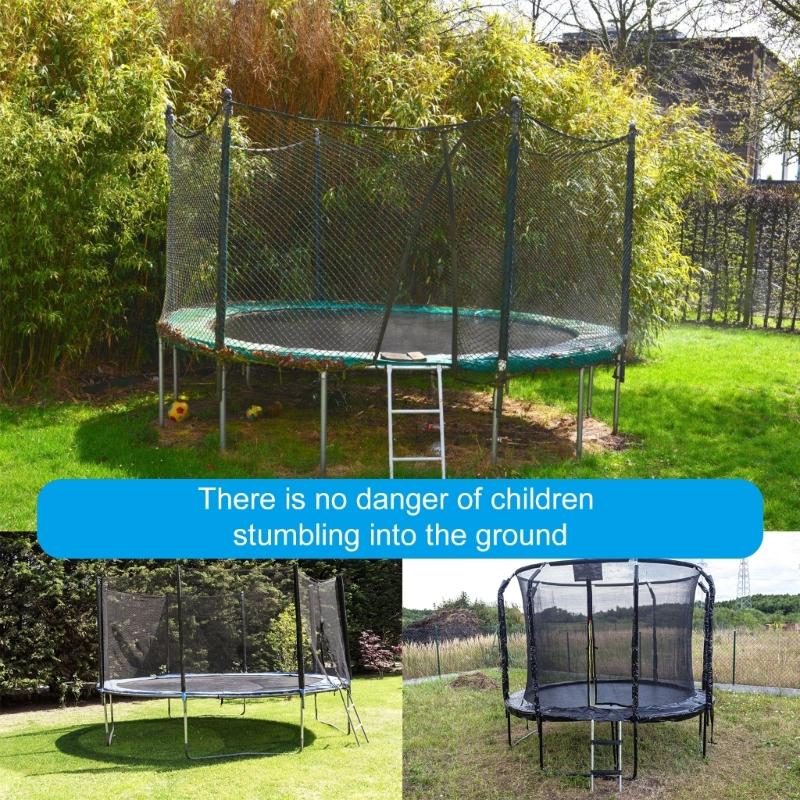 4 шт. Якоря для батута, прочные колышки для грунта, металлические колышки для палатки, батута, крепежные якоря, инструмент для закрепления