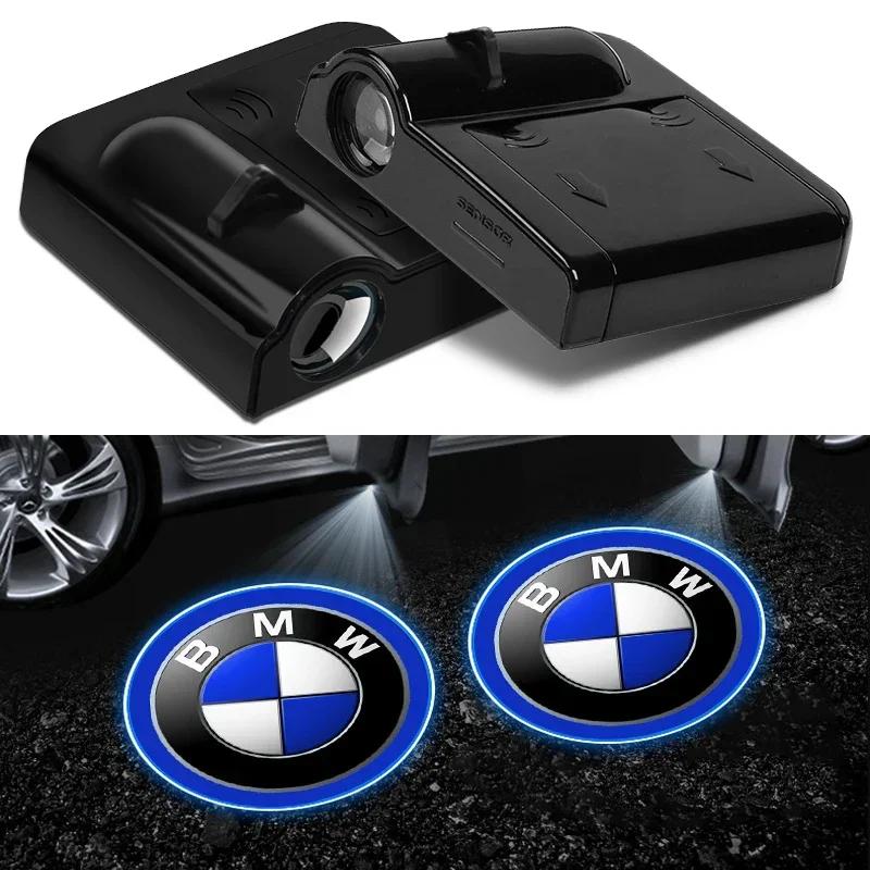 For BMW 2Pcs Car LED Door Light Welcome Lamp Wireless Laser Projector For BMW E60 E46 E39 E38 E90 E36 F30 E30 E31 E34 F10 F20 E8