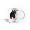 Ceramic Mug - MANIACASE - Toothless Miaou - 30cl - White - Dishwasher Safe