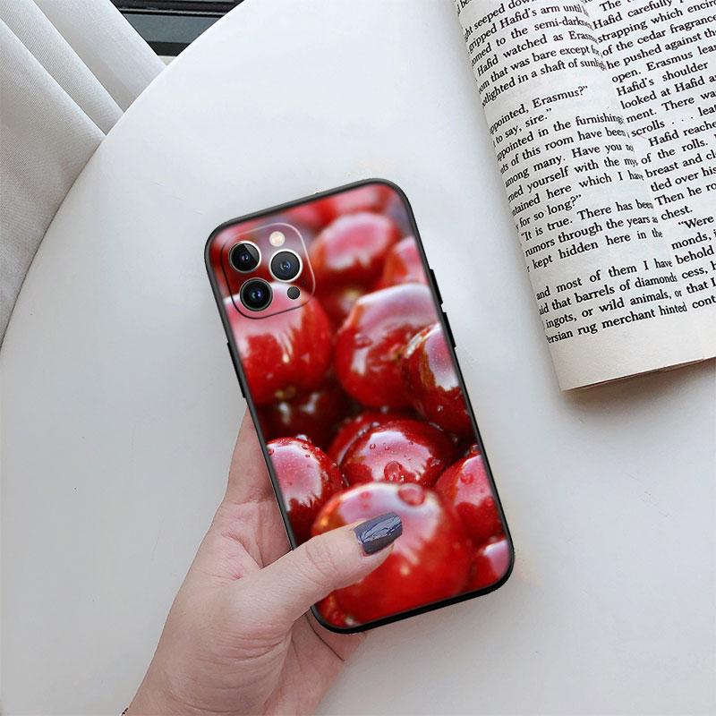 Вишневый летний фрукт Новый высококачественный чехол для телефона для Xiaomi Poco C40 C50 C51 C55 C65 C71 C75 F2 F3 F5 F6 F7 Pro Ultra