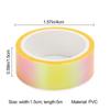 Waterproof Graphic Tape Rainbow Sparkle Metallic Tape Mirror Wrapping Holographic  School Supplies.