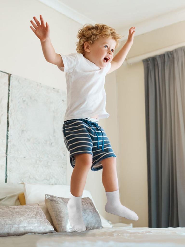 Носки для малышей с ручками для мальчиков и девочек 15 пар нескользящие липкие носки для малышей от 1 до 10 лет