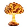 Artistic Mushroom Cloud Night Light Resin Decor Atomic Bomb Model Soft LED Ambient Lighting For Home Office Bedroom