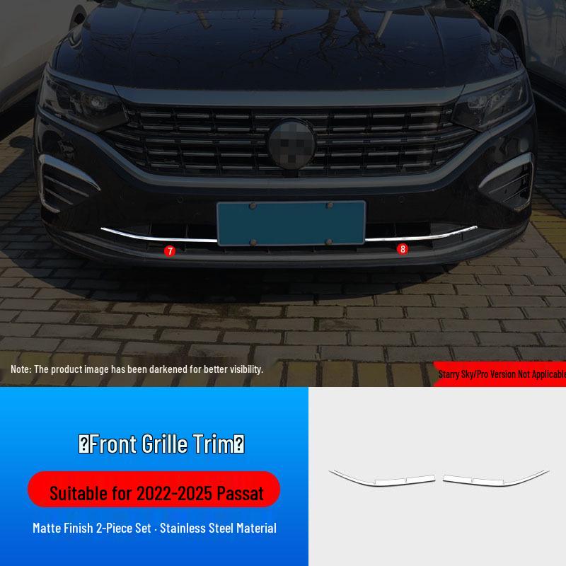 Декоративная накладка на рамку противотуманной фары Volkswagen Passat