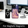 Психоделический арт чехол для телефона Tame Impala для iPhone17,16,15,14,13,12,11 Plus,Pro Магнитный для Magsafe Беспроводной зарядки
