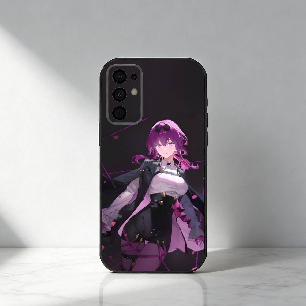 Игровой чехол H-SR K-Ka-f-ka Enchantress для телефона Samsung S25, S24, S21, S22, S23, S20, Ultra, S26, Plus, Fe, Note, 5G Черный