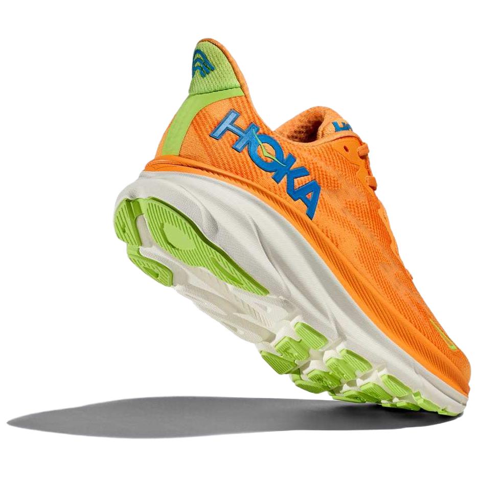 HOKA One One Clifton 9 Solar Flare Lettuce Men Sneakers 1127895-SLRL