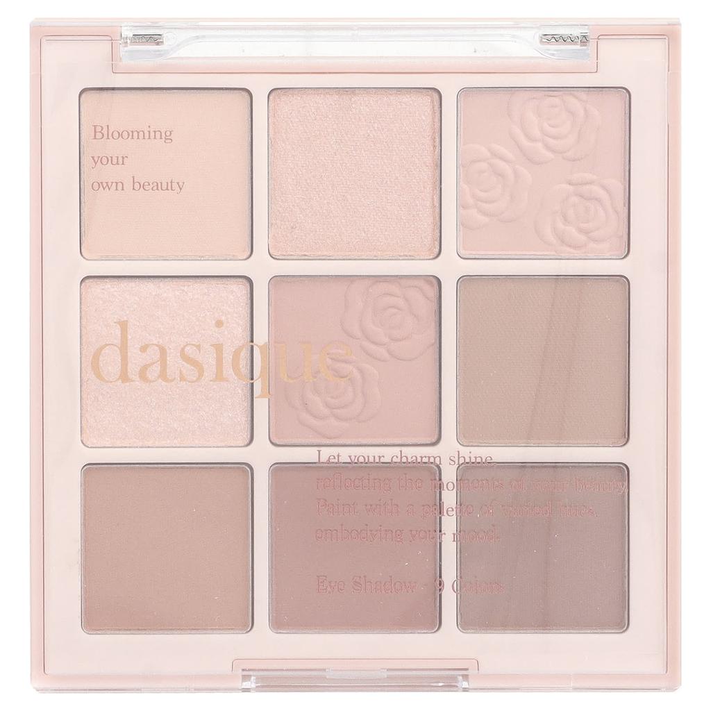 DASIQUE Eyeshadow Palette, 27 Rose Milk Tea, 1 Ea