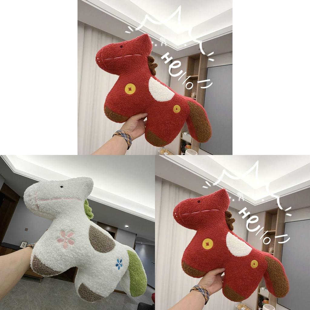 Year Of The Horse Plush Toy With Pp Cotton Filling For Chinese New Year Celebration Gift For All Ages