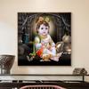 Lord Bal Krishna Hindu God Canvas Painting Religious Hinduism Posters and Prints Wall Art for Home Decoration Cuadros Wall Art