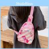 Stylish Unicorn Pattern Children Chest Bag Lightweight Nylon Backpack For Everyday Use