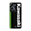 Case - MANIACASE - Oppo A59 5G - Black - Soft - Kawasaki Floride Moto Marseille Logo