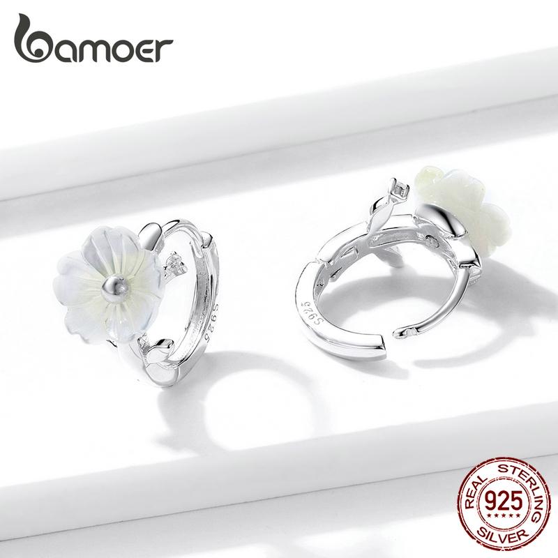 Серебряные серьги, оригинальный дизайн