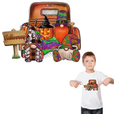 Подарок на Хэллоуин, одежда Parches Arts Crats, толстовки с капюшоном, наклейки на одежду, термопресс, аппликация, нашивка Diy Parches Ropa для одежды