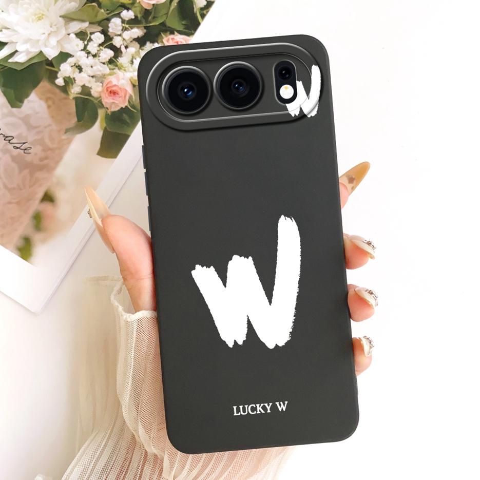 For Honor 500 5G Case MEY-AN00 Cute Lucky Letters Cover Soft TPU Matte Phone Case For Honor 500 Pro Honor500 5G Back Cover Coque