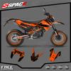 SPACE Custom Motorcycle Graphics For KTM 2012 2013 2014 2015 2016 2017 2018 SMC-R690 Decal Stickers Kits 010